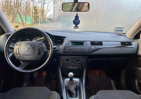 Citroen C5 cena 16499 przebieg: 283000, rok produkcji 2008 z Warszawa małe 301